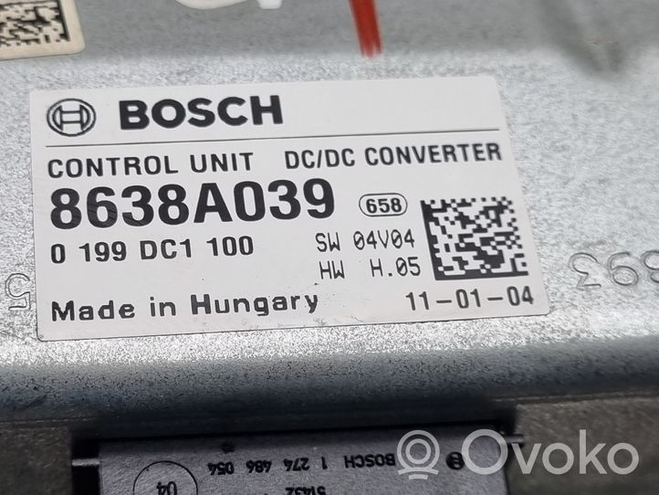 Mitsubishi ASX Centrinio užrakto valdymo blokas 8638A039