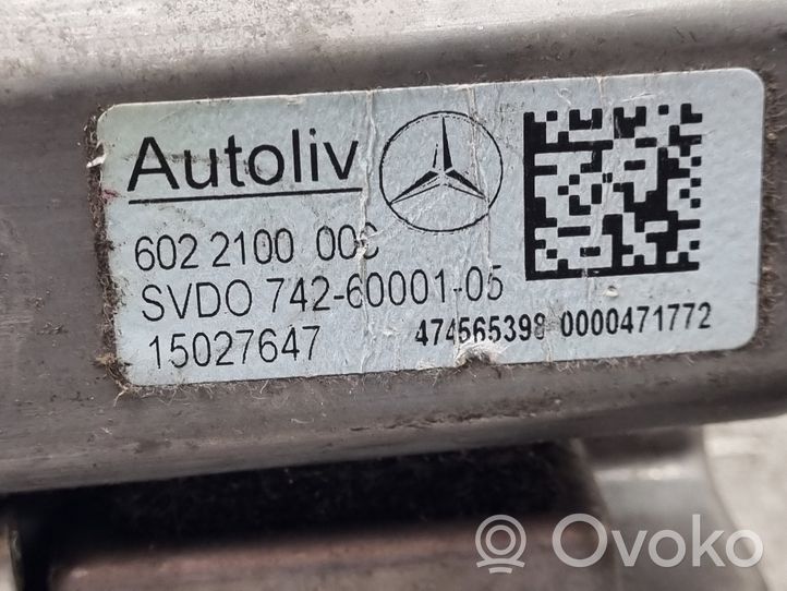 Mercedes-Benz E W211 Pas bezpieczeństwa fotela przedniego 2118605586