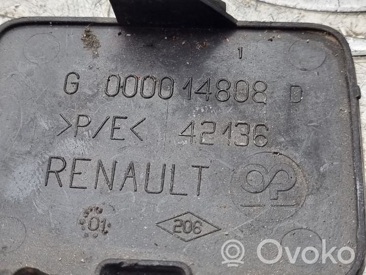 Renault Laguna II Cache crochet de remorquage arrière 000014808