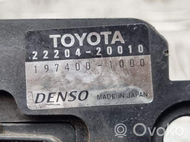 Toyota Camry Przepływomierz masowy powietrza MAF 2220420010