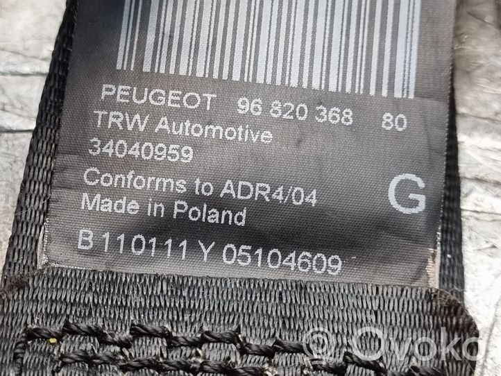 Peugeot 5008 Ceinture de sécurité avant 9682036880