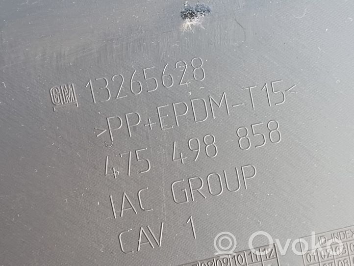 Opel Meriva B Poszycie / Tapicerka tylnej klapy bagażnika 13265628
