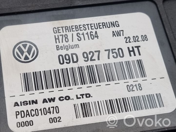 Audi Q7 4L Module de contrôle de boîte de vitesses ECU 09D927750HT