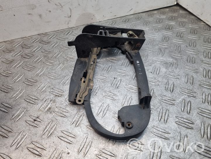 BMW 7 E65 E66 Support extérieur, poignée de porte arrière 70137041