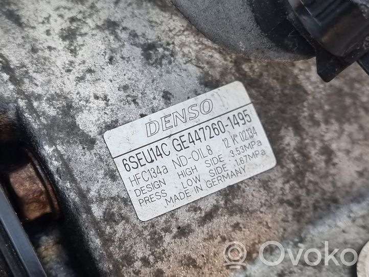 Toyota Auris 150 Ilmastointilaitteen kompressorin pumppu (A/C) GE4472601495