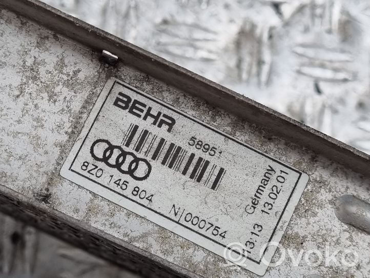 Audi A2 Välijäähdyttimen jäähdytin 8Z0145804