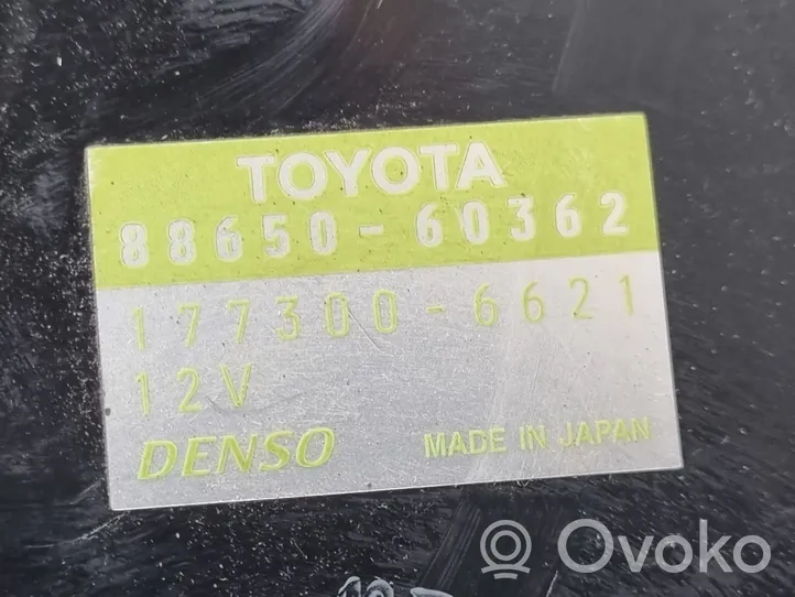 Toyota Land Cruiser (J100) Unité de contrôle climatisation / chauffage 8865060362