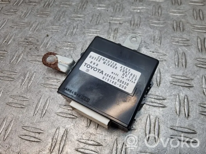 Toyota Land Cruiser (J100) Durų elektronikos valdymo blokas 8943060030