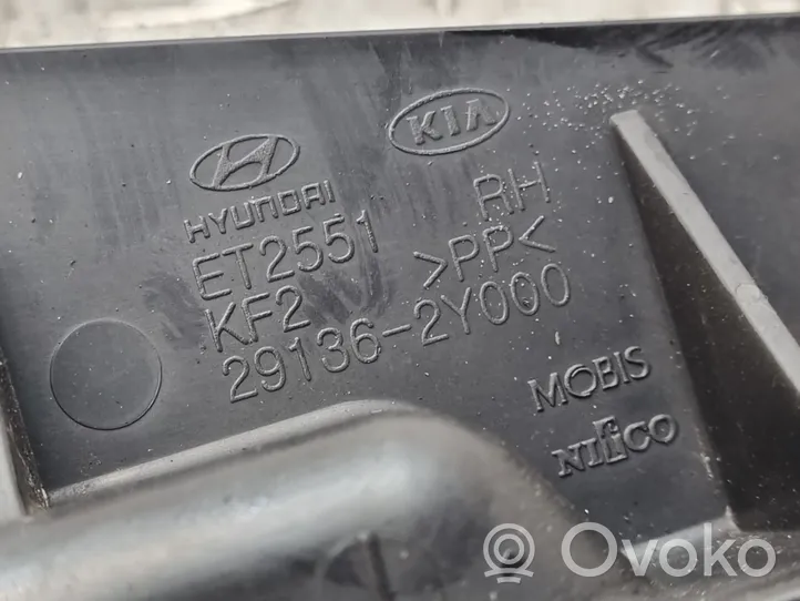 Hyundai ix35 Wlot / Kanał powietrza intercoolera 291362Y000