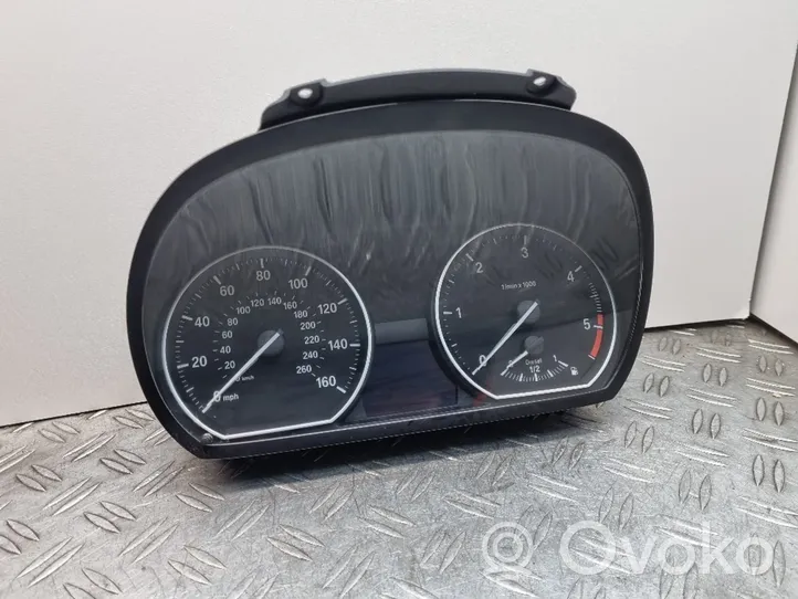 BMW 1 E82 E88 Compteur de vitesse tableau de bord 9187333