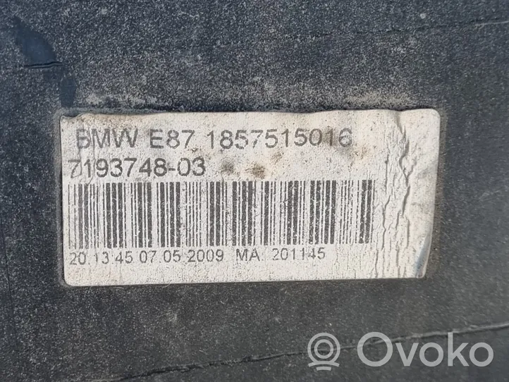BMW 1 E81 E87 Radiatorių panelė (televizorius) 7193748