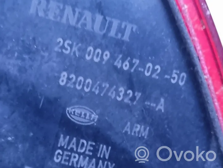 Renault Scenic II -  Grand scenic II Lampa tylna 8200474327A