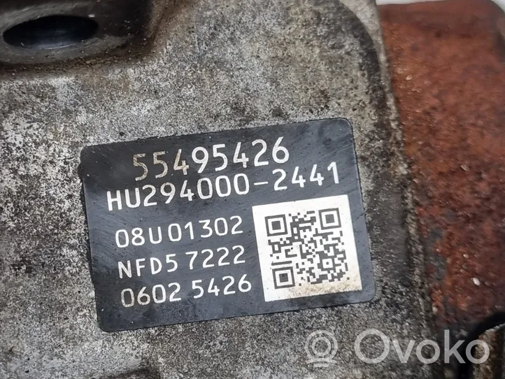 Opel Astra K Bomba de alta presión de inyección de combustible 55495426