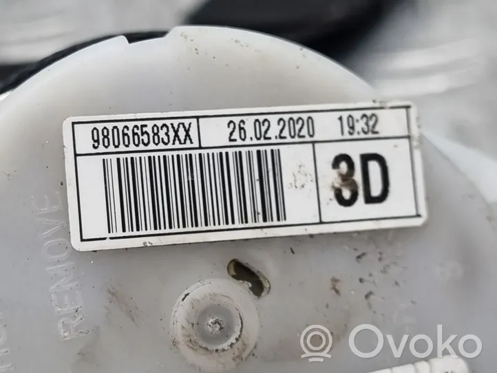 Citroen C4 SpaceTourer Ceinture de sécurité (3ème rang) 98066583XX