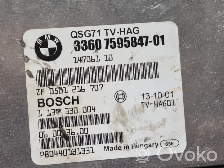 BMW X6 E71 Torque split ecu control unit/module 7595847