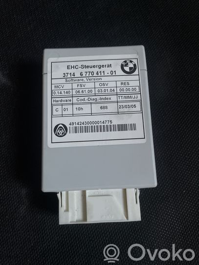 37146770411 BMW 5 E60 E61 Air suspension control unit module (rear  