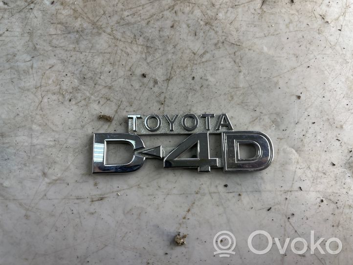 Toyota Land Cruiser (J120) Ražotāja plāksnīte / modeļa burti 7535160010