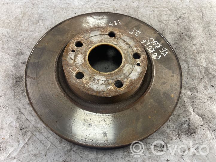 Toyota Corolla Verso E121 Disque de frein avant 