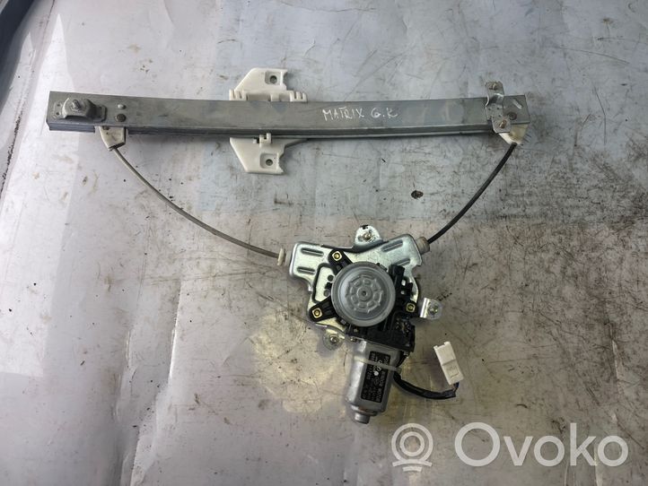 Hyundai Matrix Mécanisme lève-vitre de porte arrière avec moteur 9881017200