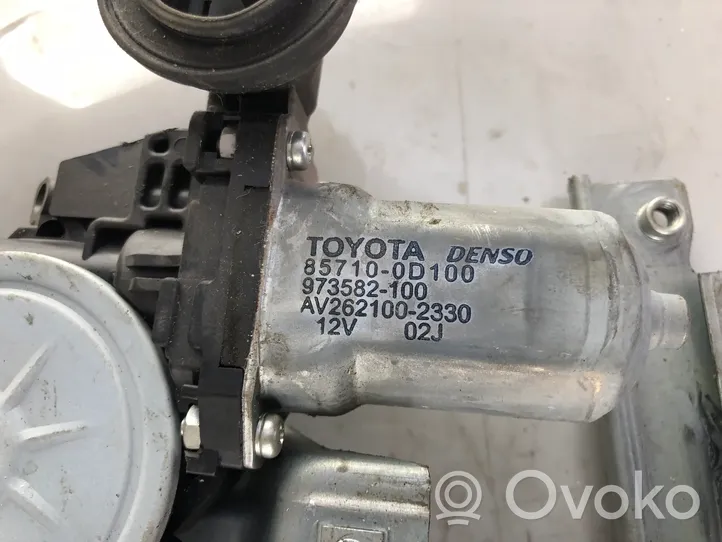 Toyota Auris 150 Priekinio el. Lango pakėlimo mechanizmo komplektas 857100D100