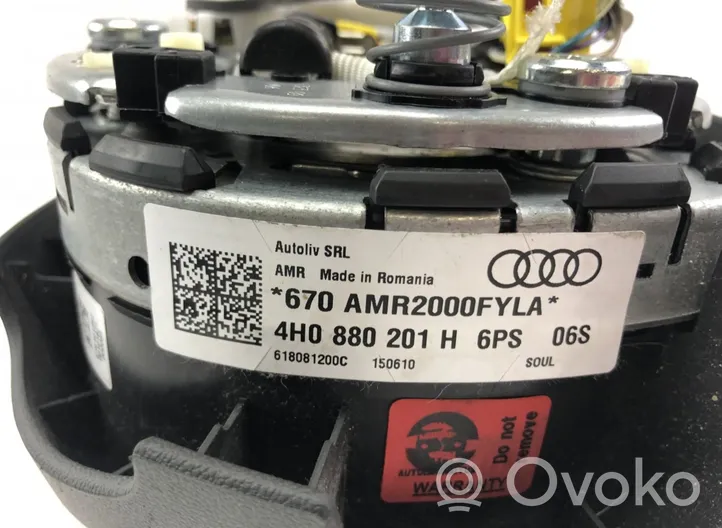 Audi A8 S8 D4 4H Steering wheel airbag 618081200C