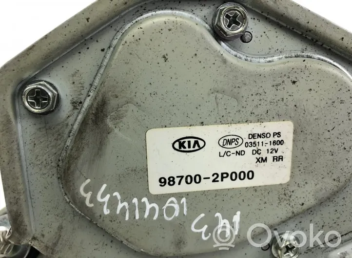 KIA Sorento Motor del limpiaparabrisas trasero 035111600