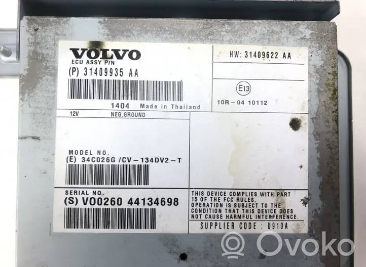 Volvo S60 Amplificador de sonido 31489492