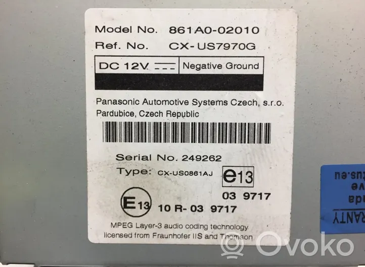 Toyota Auris 150 Jednostka MMI CXUS7970G