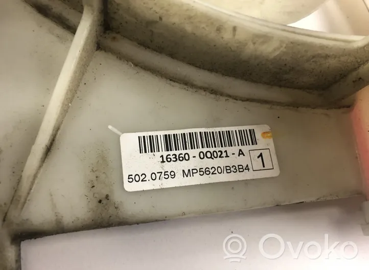 Toyota Aygo AB40 Jäähdyttimen jäähdytinpuhallin 163628EA01