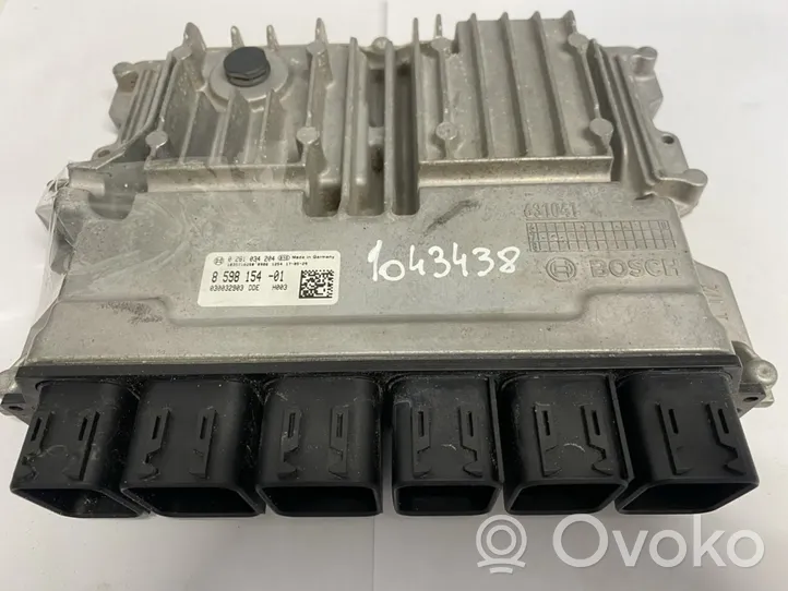 BMW 5 G30 G31 Centralina/modulo del motore 0281034204