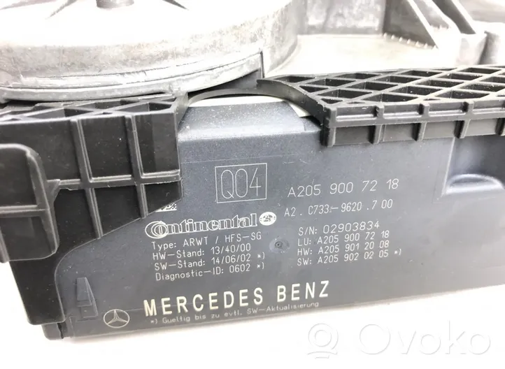 Mercedes-Benz C W205 Karavaihteisto, pehmeä lukitus A2C7339620700
