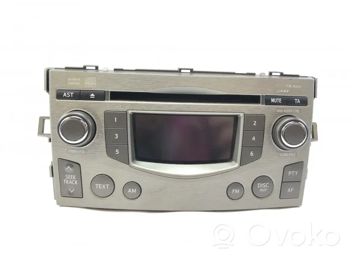 Toyota Verso Unité principale radio / CD / DVD / GPS 861200F060