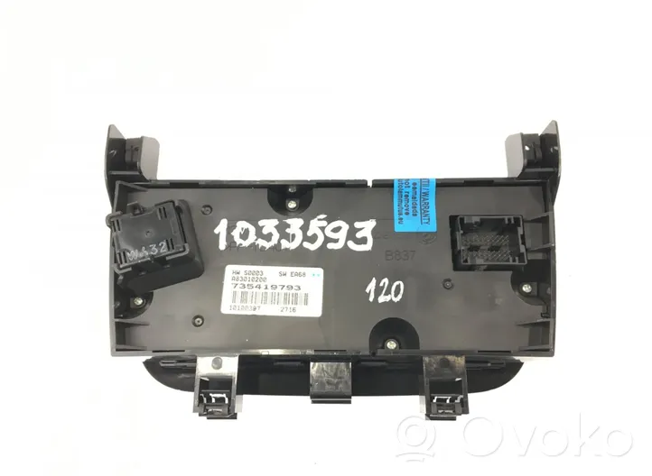 Fiat Grande Punto Climate control unit A83010200