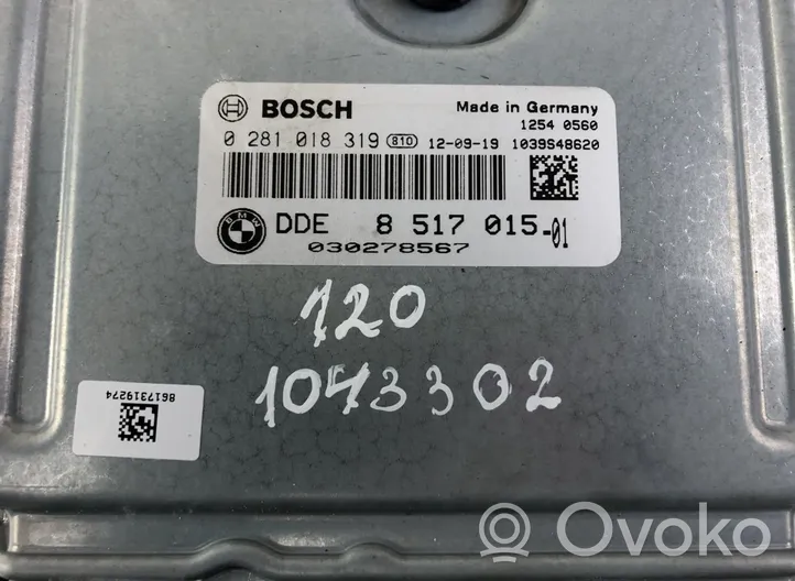 BMW X5 E70 Calculateur moteur ECU 0281016180