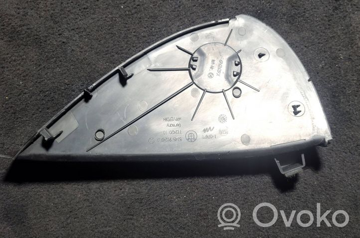 BMW 1 E81 E87 Rivestimento estremità laterale del cruscotto 9124919