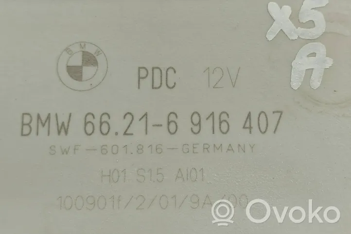 BMW X5 E53 Sterownik / Moduł parkowania PDC 66216916407