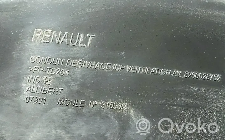 Renault Espace IV Tube d'admission d'air 8200028752