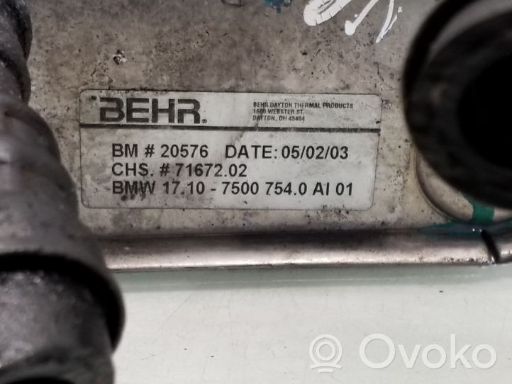 BMW X5 E53 Vaihteistoöljyn jäähdytin 17107500754