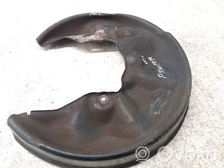 Volkswagen Phaeton Couvercle anti-poussière disque de plaque de frein arrière 4E0615611A