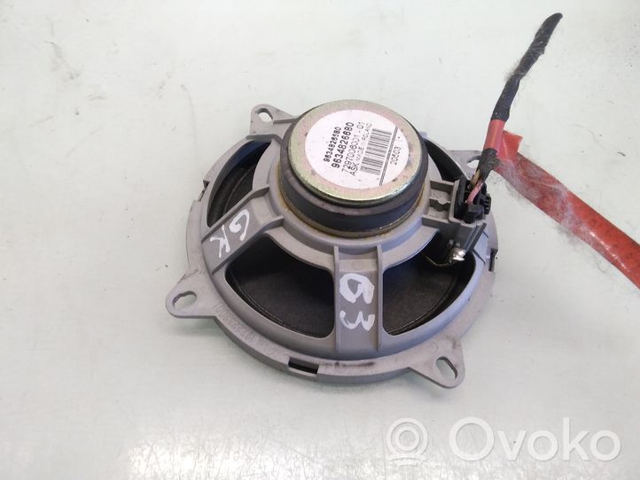 Citroen C3 Garsiakalbis (-iai) galinėse duryse 9634826680