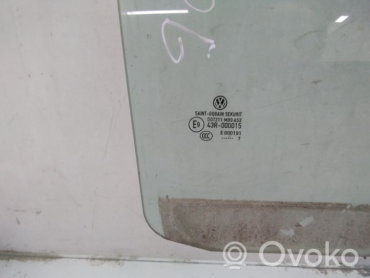 Volkswagen Polo IV 9N3 Vitre de fenêtre porte arrière 43R000015