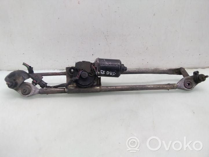 Saab 9-3 Ver1 Mechanizm wycieraczek szyby przedniej / czołowej 5141510