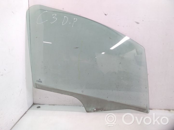Citroen C3 Pagrindinis priekinių durų stiklas (keturdurio) 43R001583