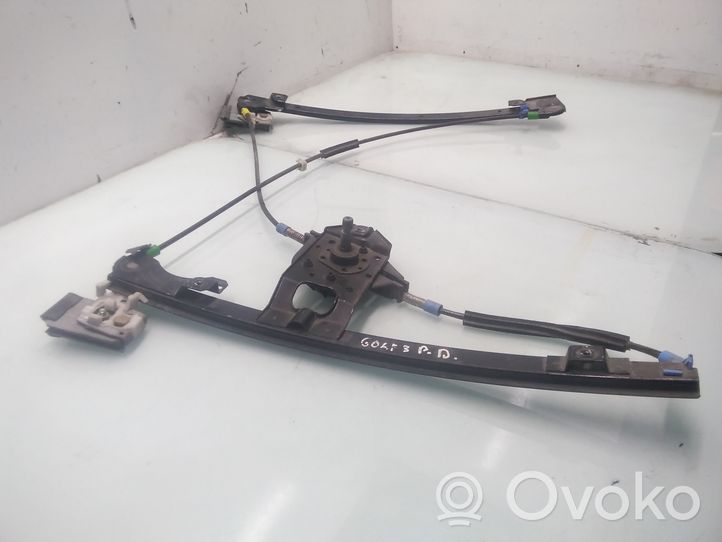 Volkswagen Golf III Front door manual window regulator 