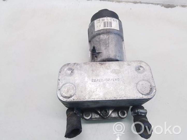 Opel Zafira A Support de filtre à huile 90571672