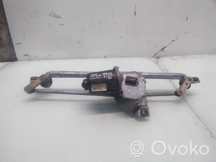 Opel Corsa B Front wiper linkage and motor 