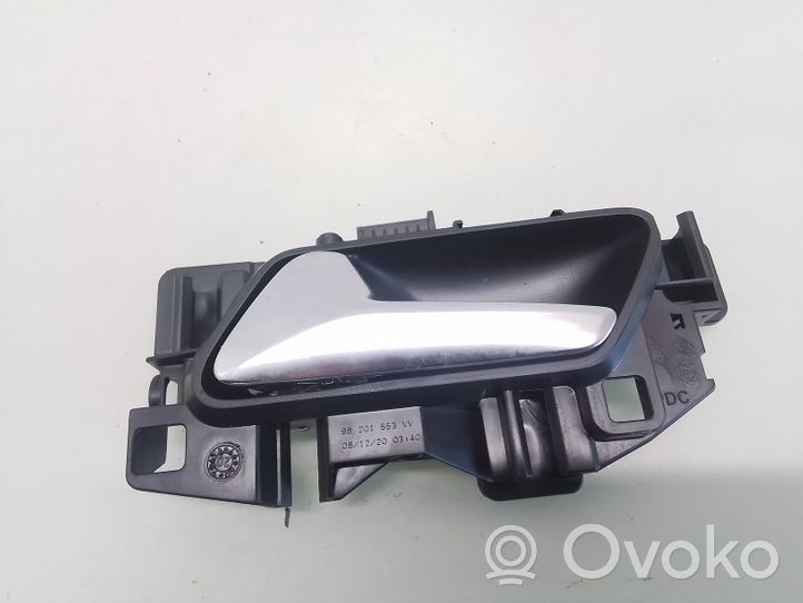 Peugeot 2008 II Front door interior handle 98201553