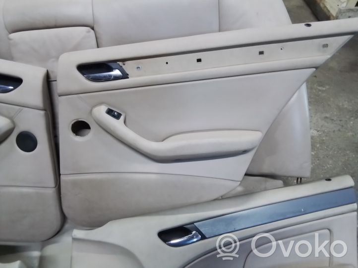 BMW 3 E46 Garnitures, kit cartes de siège intérieur avec porte 