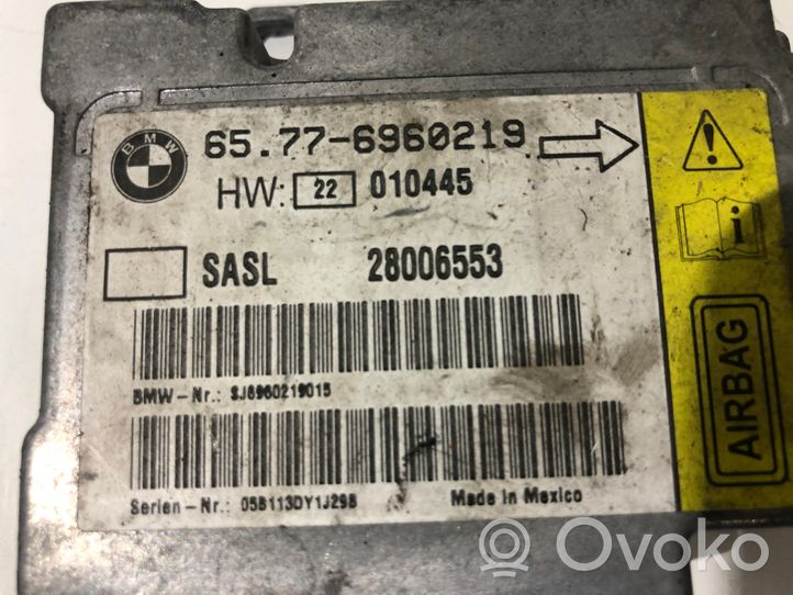 BMW 7 E65 E66 Sterownik / Moduł Airbag 65776960219