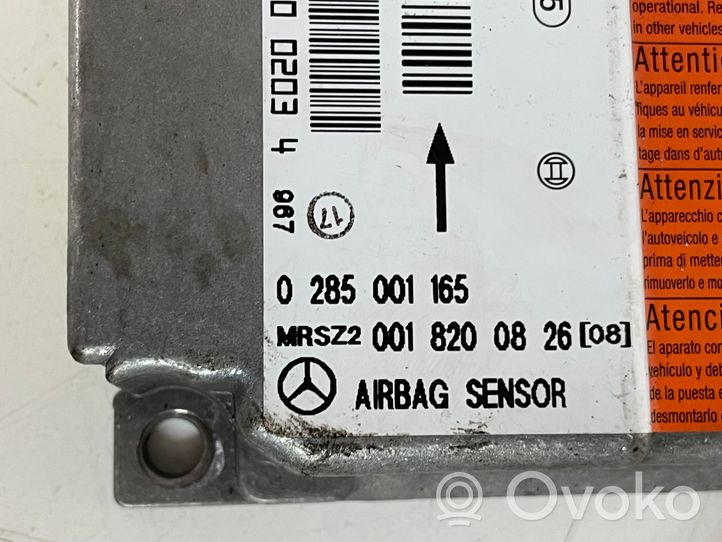 Mercedes-Benz CLK A208 C208 Module de contrôle airbag 0018200826